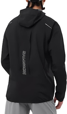 Salomon Bonatti Trail Black Hooded Zip Long Sleeve Jacket with Letter Print. LC2175000 Purchase Salomon Bonatti Trail Black Hooded Zip Long Sleeve Jacket with Letter Print. LC2175000