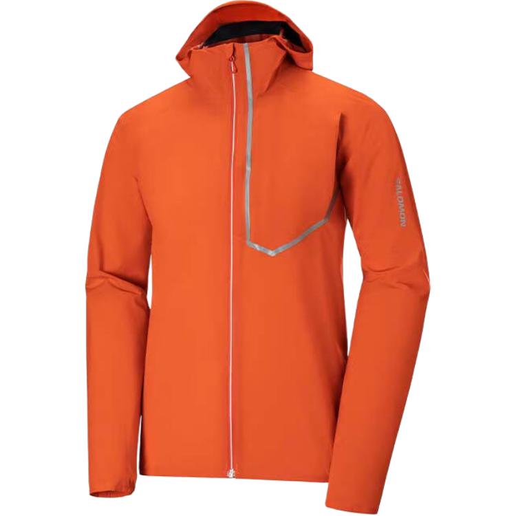 Buy SALOMON Bonatti 红色轻量跑步防风外套 C22717