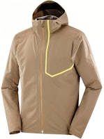 Salomon Bonatti Trail Tan Colorblock Windproof Breathable Jacket LC2271800 Salomon Bonatti Trail Tan Colorblock Windproof Breathable Jacket LC2271800