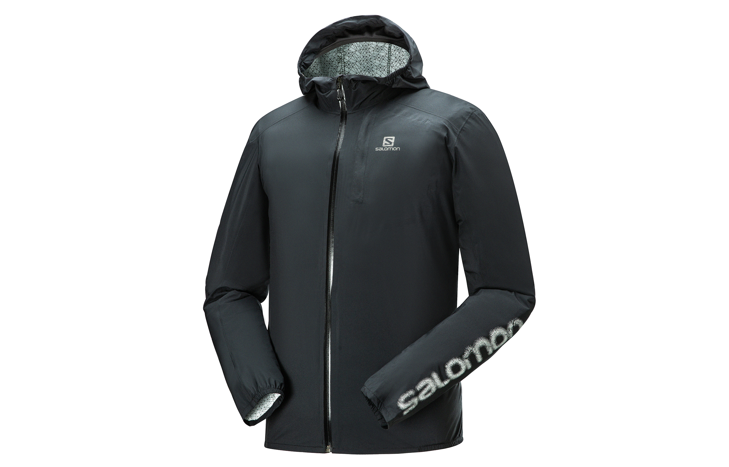 Salomon Bonatti WP Jacket M Waterproof Breathable Hooded Outdoor Jacket Black C16396