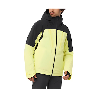 Salomon Brilliant Waterproof Hooded Jacket Yellow LC2159200