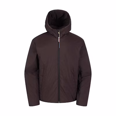 Salomon Brown Letter Print Zip-Up Hoodie Jacket Unisex LC2347000
