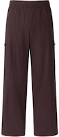 Salomon Chocolate Brown Mid-Rise Straight-Leg Casual Pants LC2578900 Salomon Chocolate Brown Mid-Rise Straight-Leg Casual Pants LC2578900