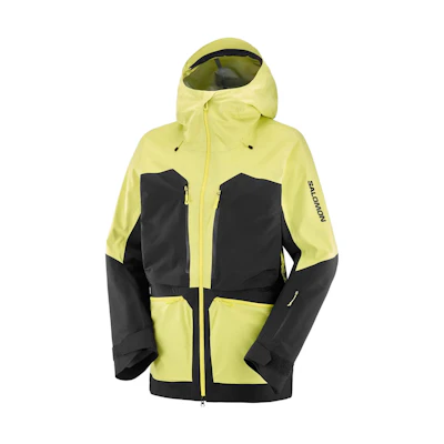 Salomon Colorblock Zip Hoodie Jacket - Deep Black LC2125900