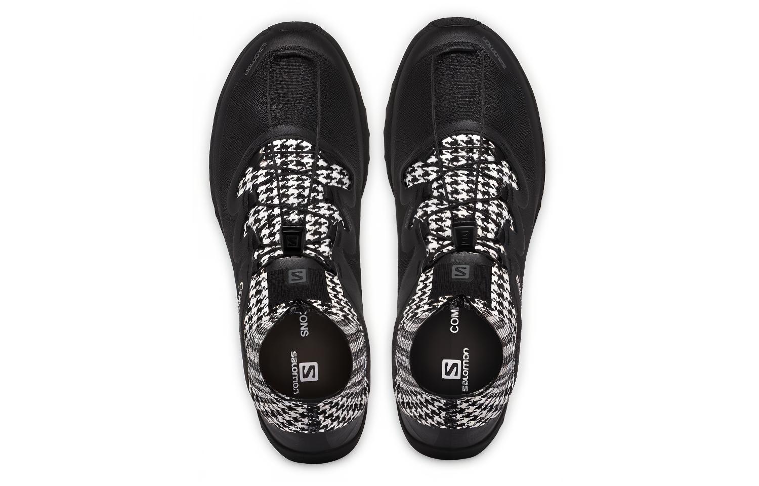 Shop Salomon COMME des GARCONS x Cross '黑白' 416812
