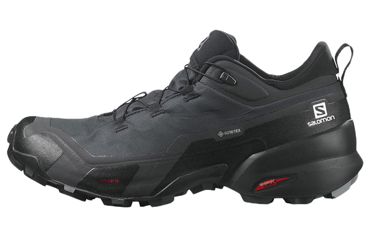 Salomon Cross Hike Gore-Tex 'Black Low-Top Outdoor' 412931
