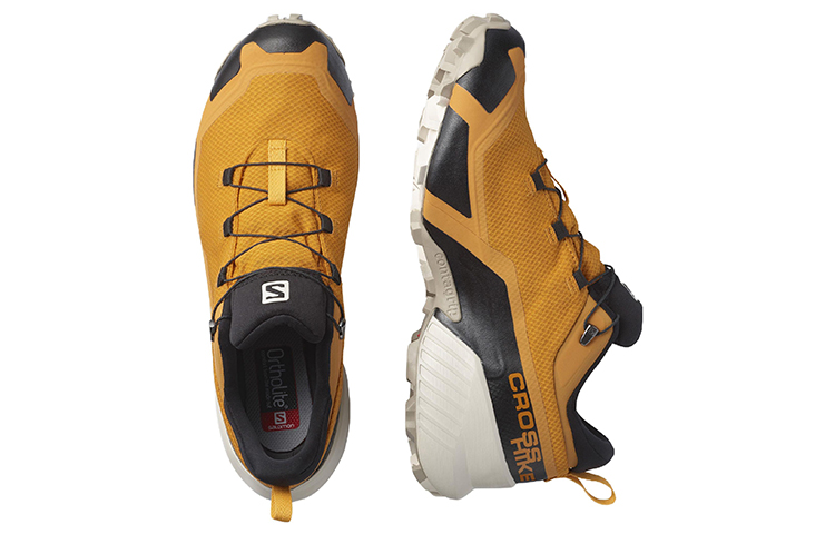 Lookbook Salomon Cross Hike Gore-Tex ''Arancione Nero'' 414295