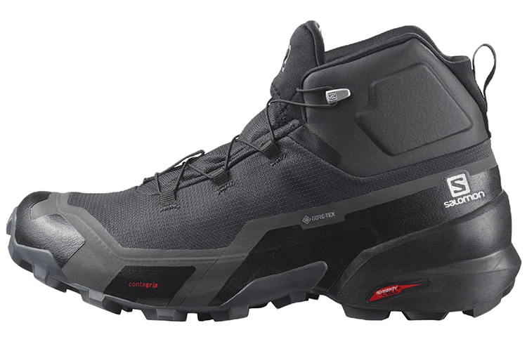 Buy 萨洛蒙 Cross Hike Mid Gore-Tex“黑色”户外防水中筒鞋 411185