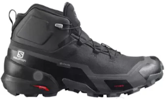 Order 薩洛蒙 越野健行中筒 Gore-Tex 舒適耐磨戶外鞋 黑色