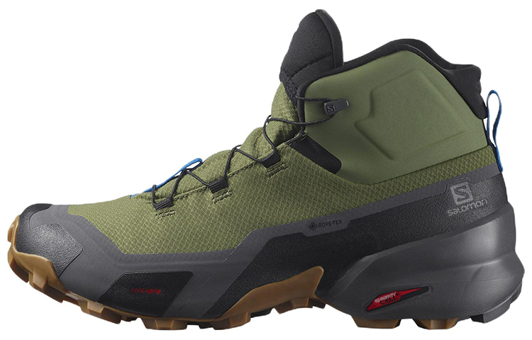 Salomon Cross Hike Mid Gore-Tex 'Black Green' 416269