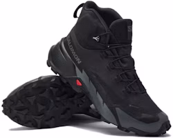 Shop SALOMON萨洛蒙 Cross Hike Mid Gtx 2 耐磨透氣 高幫 戶外功能鞋 男款 黑色