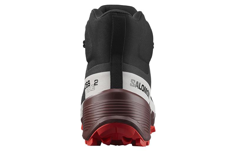 Lookbook Salomon Cross Hike Mid GTX 2 'Negro Rojo' 417359