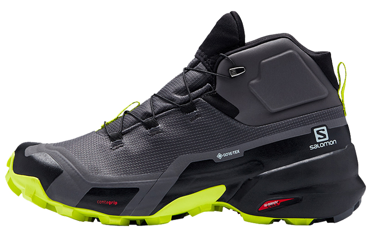 Buy 萨洛蒙越野中帮徒步鞋 GTX 中性'磁性灰' 411186