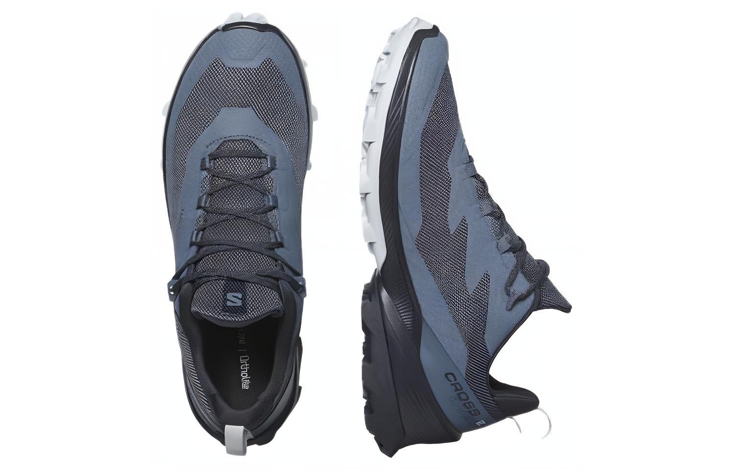 Lookbook Salomon Cross Over 2 GORE-TEX 'Biru' Sepatu Trekking Pria 473769