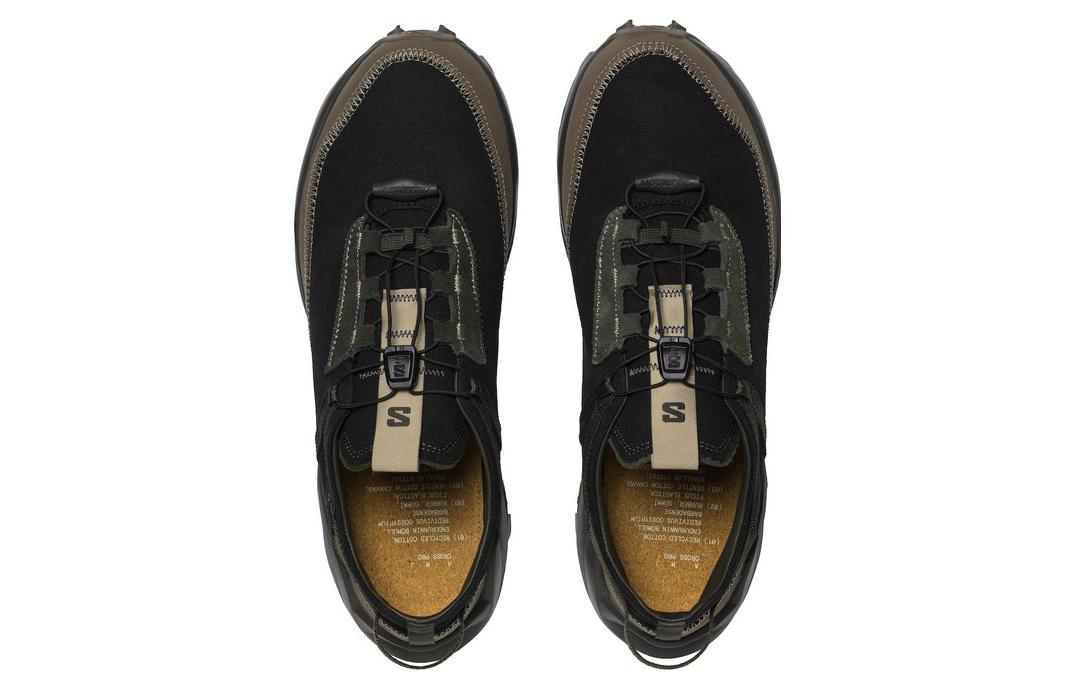 Lookbook SALOMON 萨洛蒙 Cross Pro 減震防滑耐磨 低幫 戶外功能鞋 男女同款 棕黑