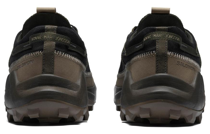 Shop SALOMON 萨洛蒙 Cross Pro 減震防滑耐磨 低幫 戶外功能鞋 男女同款 棕黑