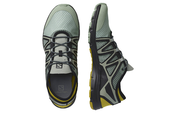Lookbook Salomon Crossamphibian Swift 2 'Black Green' 416884