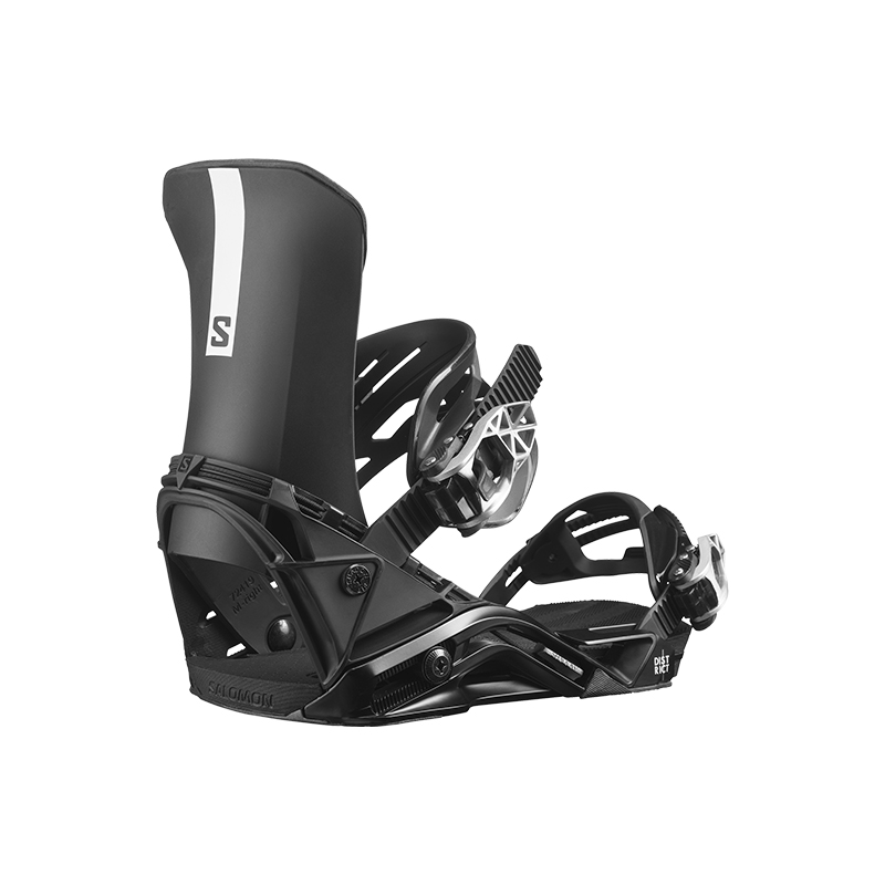 Order Salomon District BLK Ikatan Snowboard Dewasa Profesional Hitam 22/23. L4177