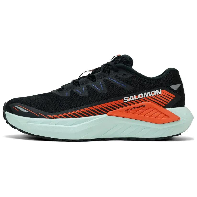 Salomon DRX Defy GRVL Running Shoes Black Red - Anti-Slip & Durable L47563500