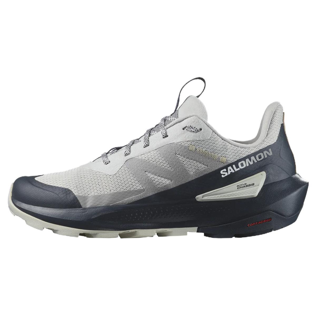 Salomon Elixir Activ Low-Top Outdoor Shoes Comfort & Non-Slip Beige/Blue L47455400