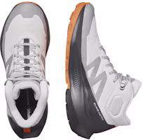 Lookbook SALOMON 萨洛蒙 Elixir Activ Mid Gore-Tex 減震防滑 中幫 戶外功能鞋 男款 灰橙