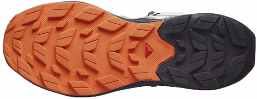 Shop SALOMON 萨洛蒙 Elixir Activ Mid Gore-Tex 減震防滑 中幫 戶外功能鞋 男款 灰橙