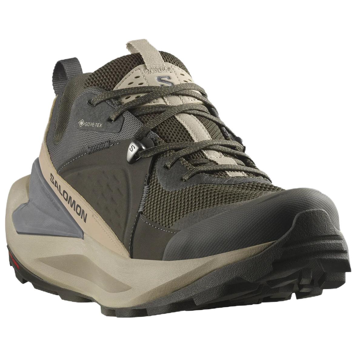 Lookbook Salomon Elixir GORE-TEX ''Peat Vintage Khaki'' Lelaki Wanita Tanah Liat L47697400