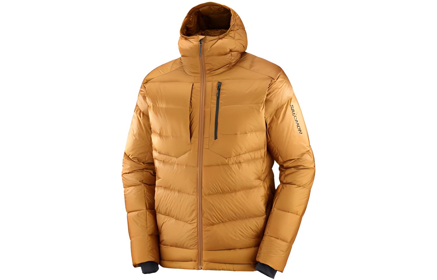 Salomon Elixir Ultra Gold Hooded Puffer Jacket LC2103600