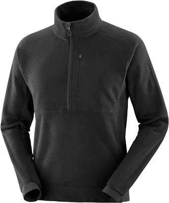 Salomon Essential Micro Fleece Half-Zip Pullover Black LC2112500 Buy Salomon Essential Micro Fleece Half-Zip Pullover Black LC2112500