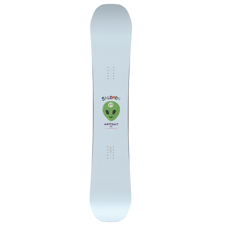 SALOMON Freestyle Snowboard Unisex - Abstract Art, High-Speed, Twin-Tip Design ABSTRACT