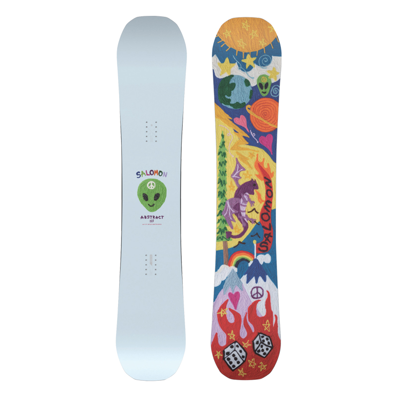 Order SALOMON Freestyle Snowboard Unisex - Abstract Art, High-Speed, Twin-Tip Design ABSTRACT