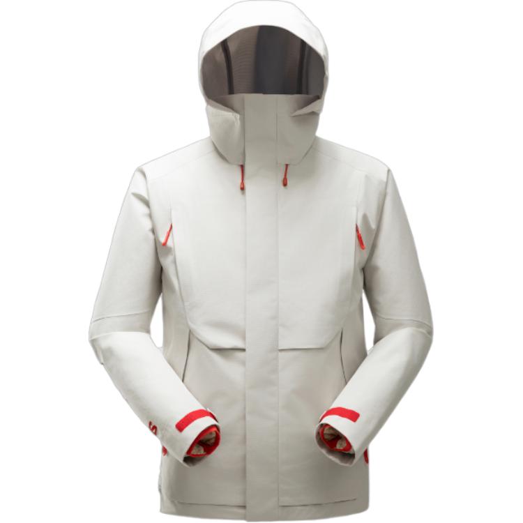 SALOMON FW24 Outdoor Fashion Hoodie Jacket Beige Python Series C26653