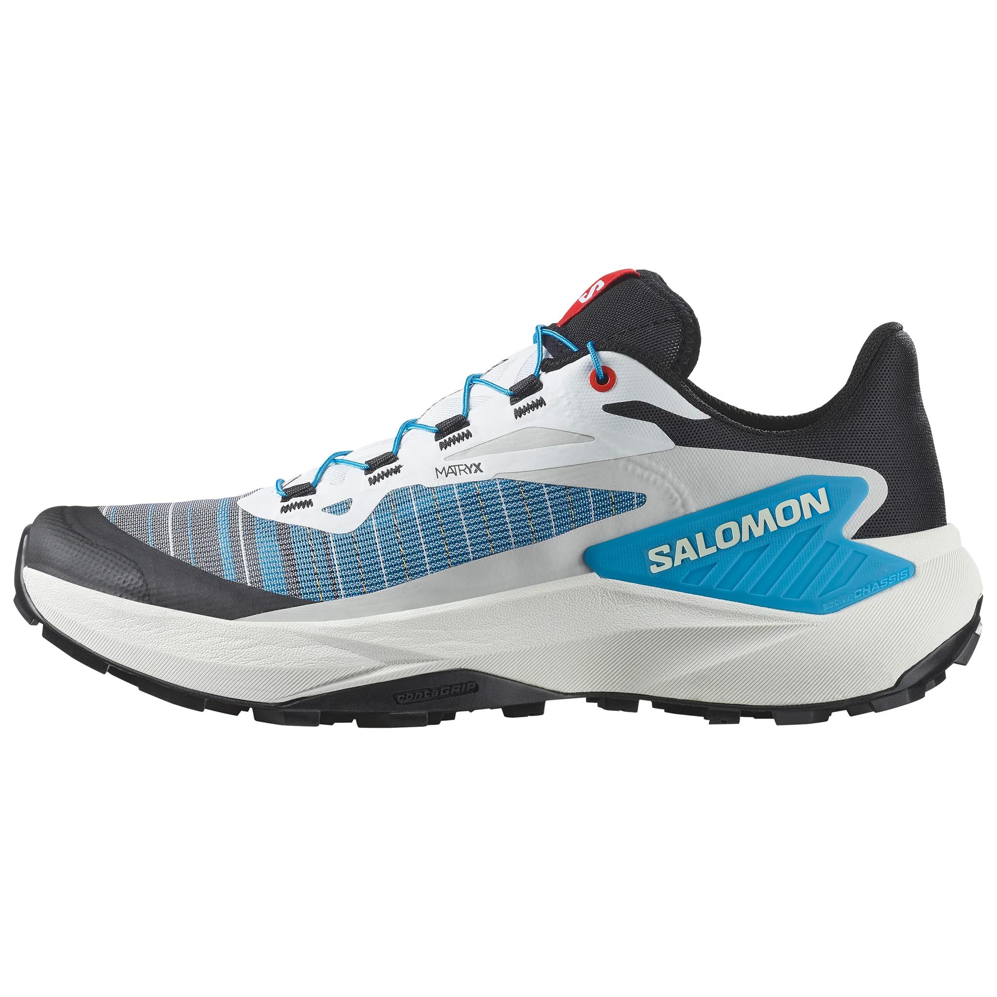 Salomon Genesis Low-Top Hiking Shoes White/Blue - Comfort & Durability. 477634