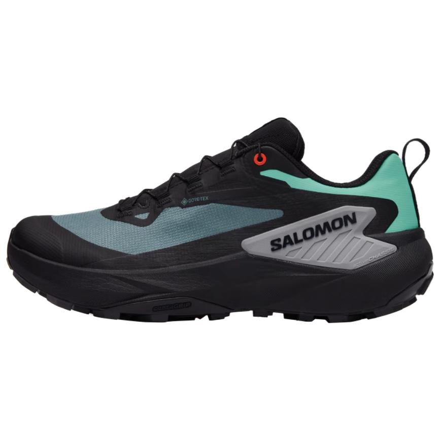 Salomon Genesis Trail Running Shoes Black Blue - Comfortable & Versatile 476883