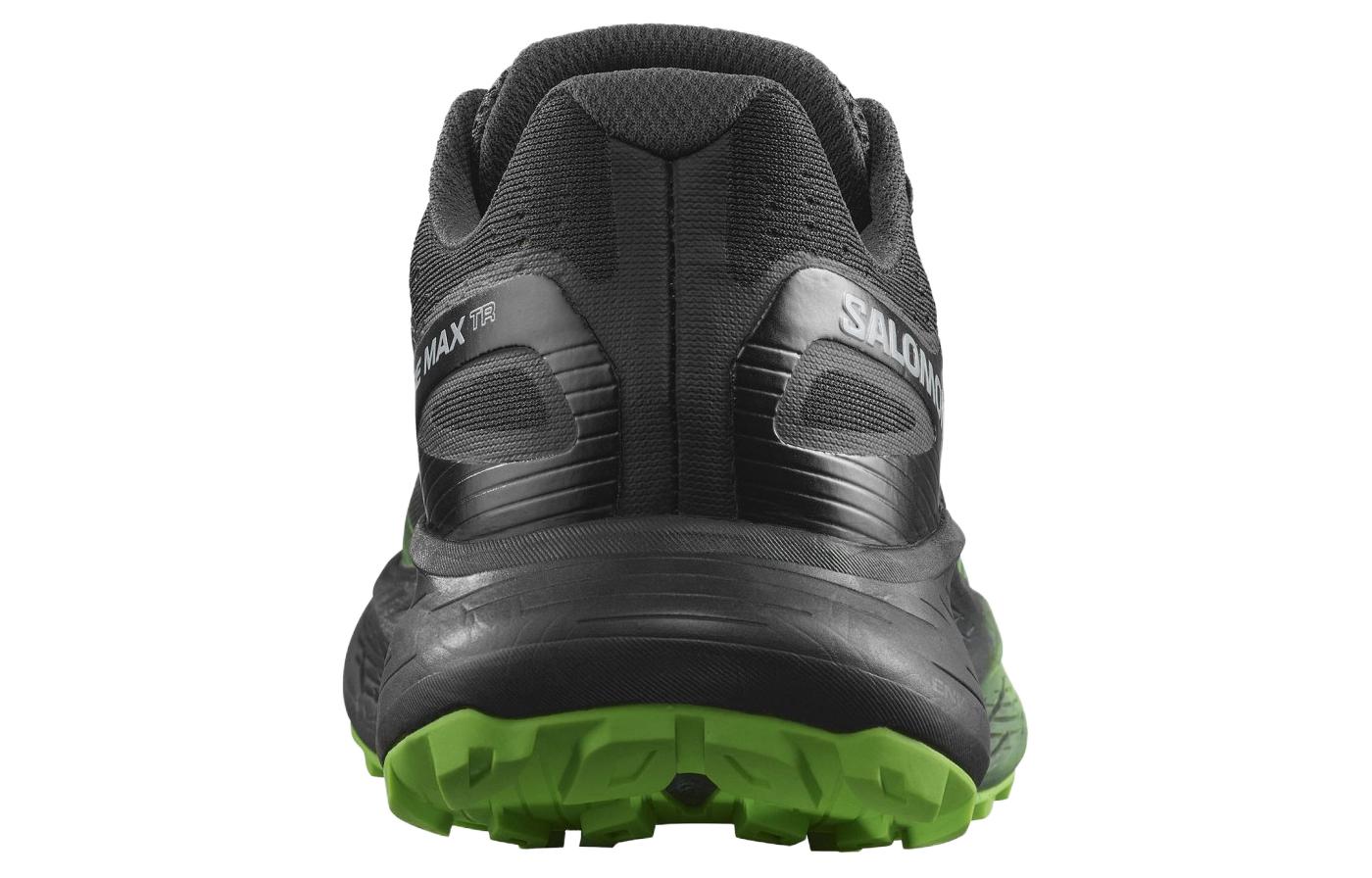 Shop Salomon Glide Max "黑绿"跑鞋 473174