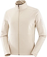 SALOMON Gore-Tex INFINIUM Windproof Waterproof Jacket in Off-White LC2267200 SALOMON Gore-Tex INFINIUM Windproof Waterproof Jacket in Off-White LC2267200