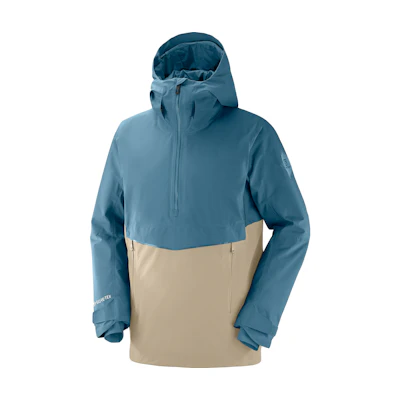 Salomon Gravity Insul GTX Hooded Jacket Colorblock Light Yellow C15904