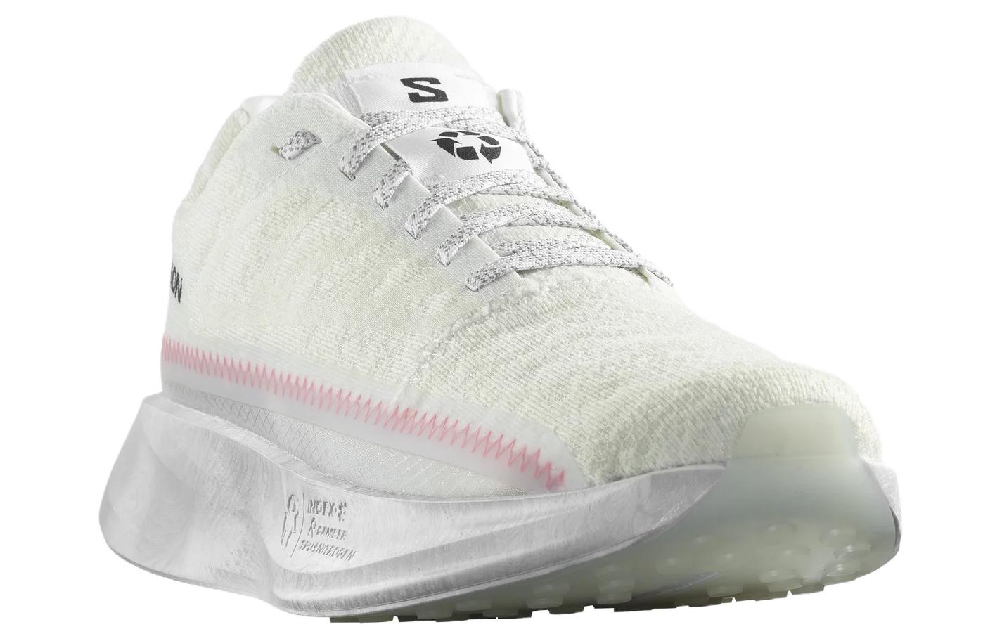 Order SALOMON索羅門 INDEX.03 舒適減震防滑 低幫 休閒跑步鞋 男女同款 白粉