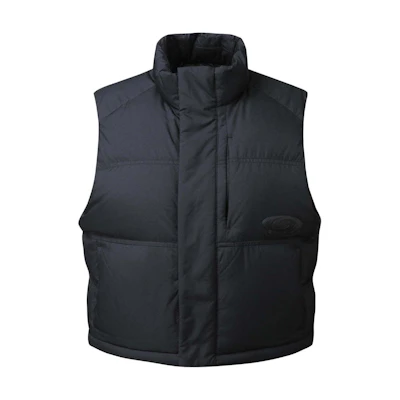 Salomon Korea Logo Print Sleeveless Zip Vest Black LC2580300