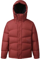 SALOMON Korea Unisex Solid Color Hooded Down Jacket Dark Red. LC2580700 SALOMON Korea Unisex Solid Color Hooded Down Jacket Dark Red. LC2580700
