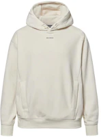 Salomon Logo Embroidered Hoodie Unisex White Long Sleeve S241001SHD11-LBE Salomon Logo Embroidered Hoodie Unisex White Long Sleeve S241001SHD11-LBE