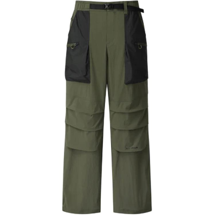 SALOMON Loose Fit Patchwork Cargo Pants C30009-服