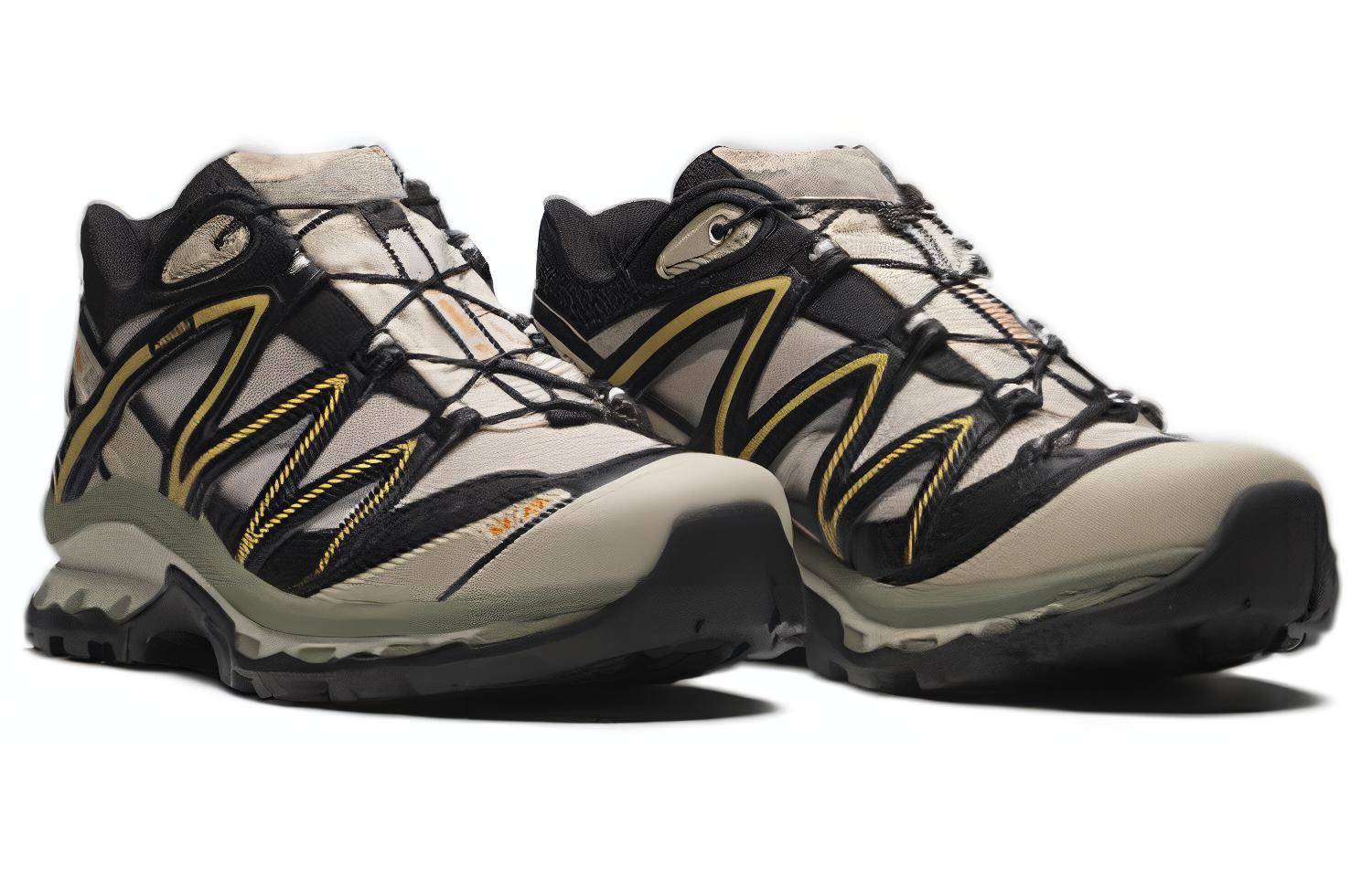 Lookbook Salomon Low Top 'Kasut Serbaguna Penyerap Hentakan Luar - Beige' 474295