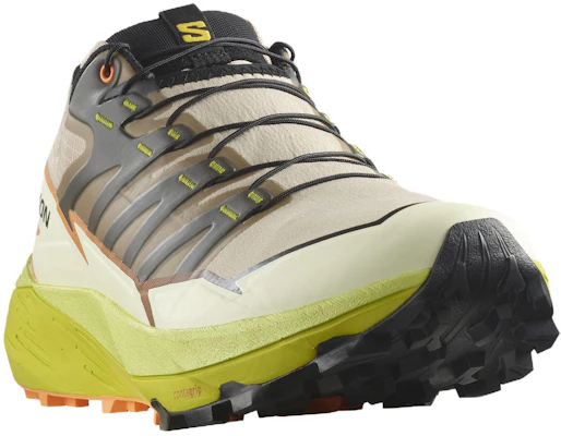 SALOMON薩洛蒙 舒適防滑 低幫 訓練跑步鞋 男款 黃灰色 Lookbook SALOMON薩洛蒙 舒適防滑 低幫 訓練跑步鞋 男款 黃灰色