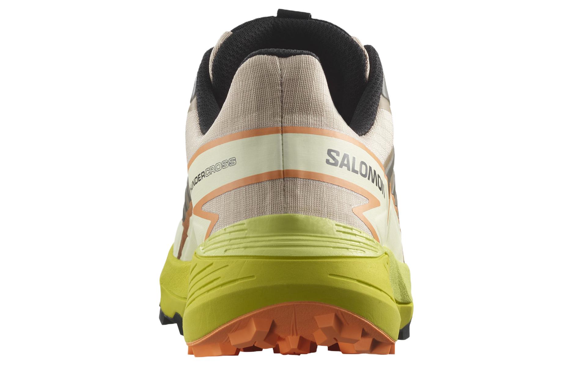 Shop SALOMON薩洛蒙 舒適防滑 低幫 訓練跑步鞋 男款 黃灰色