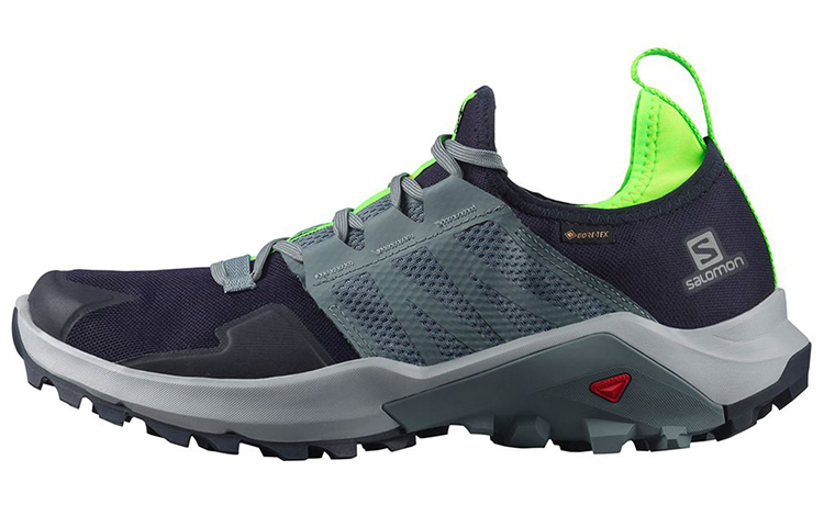Buy サロモン マッドクロスGTX 黒灰緑 414409