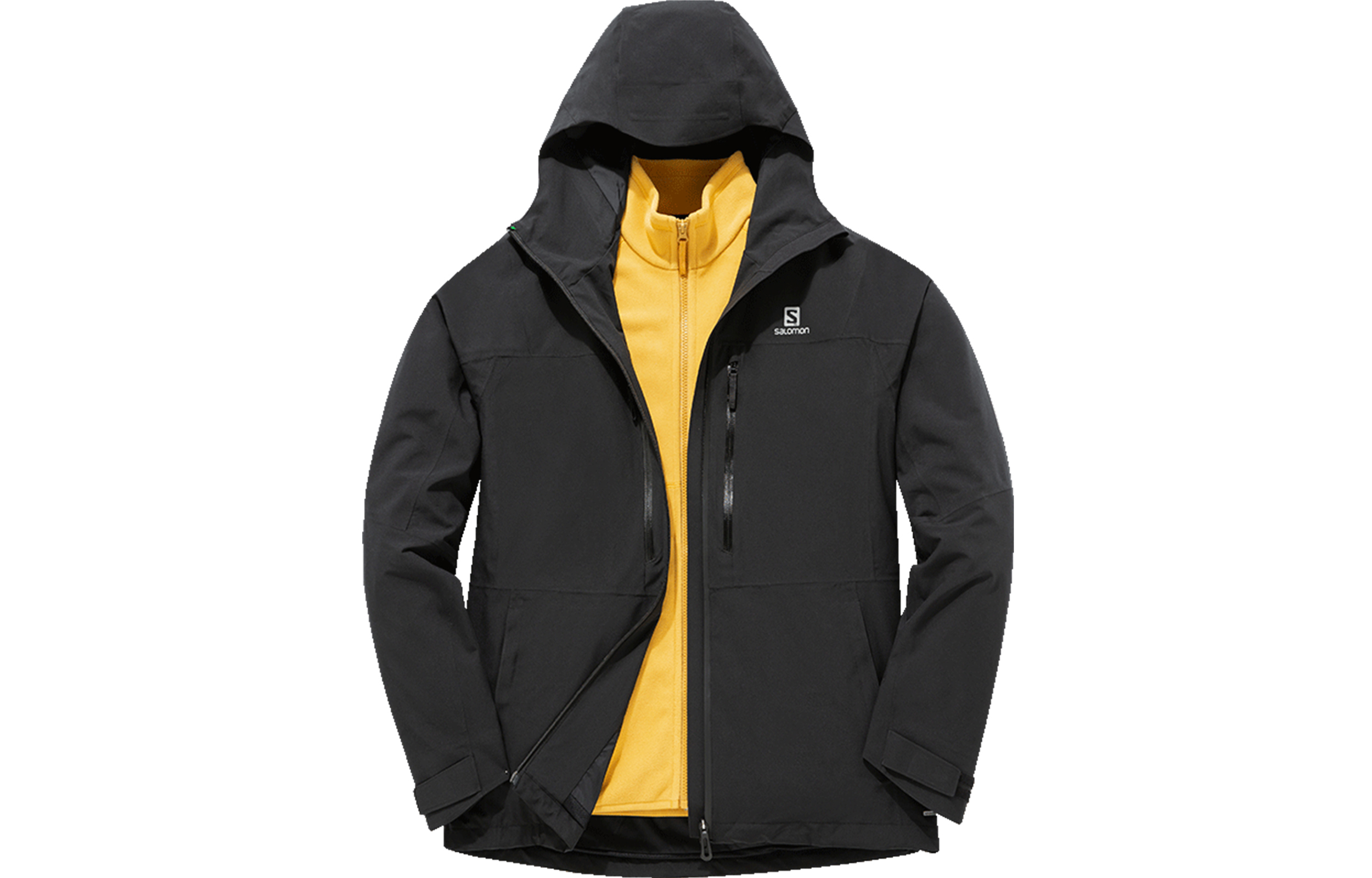 Salomon Odsw 3in1 FL M Outdoor Down 3-in-1 Winter Jacket Black Unisex C17666