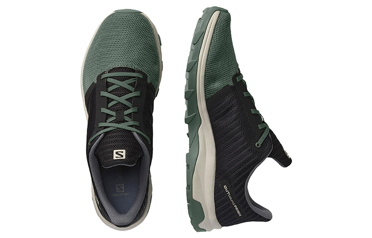 Salomon Outbound Prism Low 'Black Green' 圖 4