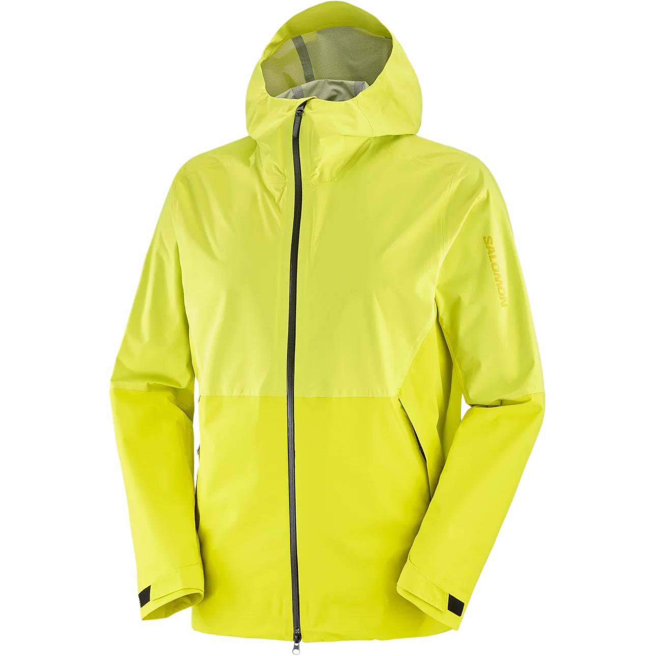 Salomon Outerpath 25L Waterproof Breathable Zip Jacket Yellow LC2211600