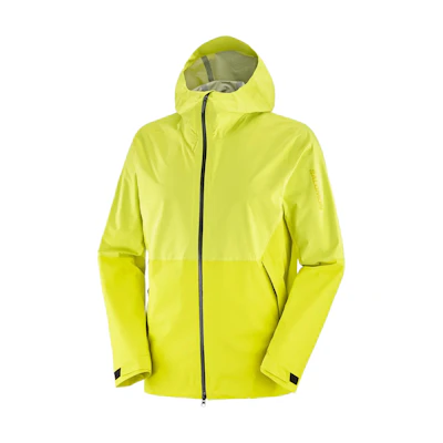 Salomon Outerpath 25L Waterproof Breathable Zip Jacket Yellow LC2211600